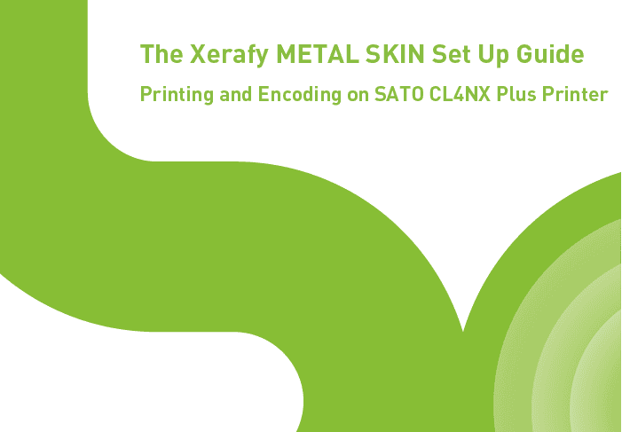 Printing-guide METAL SKIN | printable labels