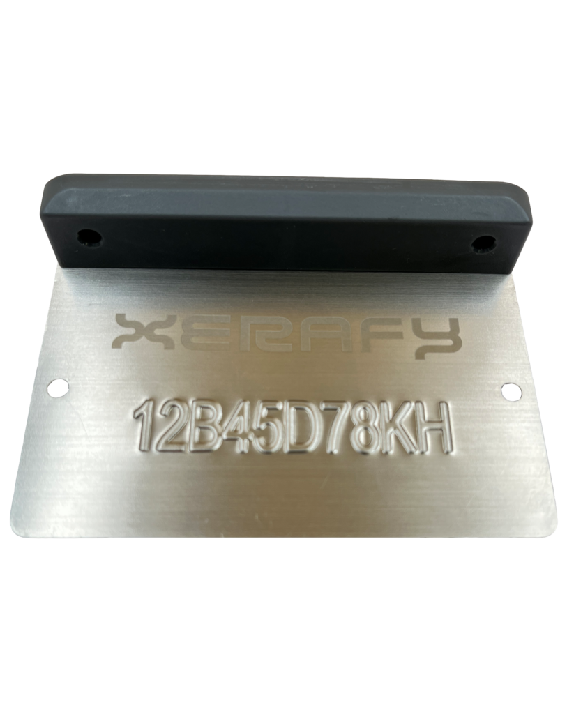 New XPLATE Series: RFID Tags with Custom Metal Plates for Industrial Assets