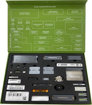 Xerafy RFID Tags and Labels Sample Box