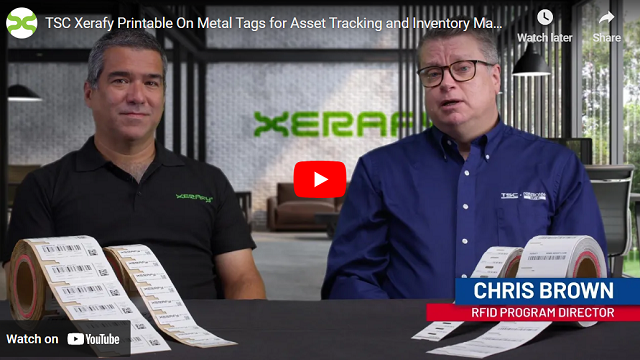 Webinar TSC x Xerafy – Printable On-Metal RFID Labels For High-Value Assets & Inventory Management