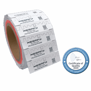 Xerafy TEX 70x22 Roll RFID Tag for Laundry