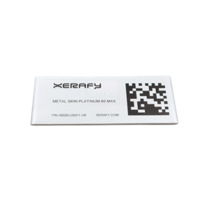 Xerafy Metal Skin Platinum 60 Max RFID Label on metal
