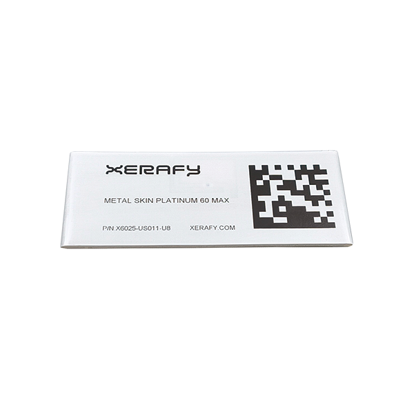 Platinum-60-Max-2603 Metal Skin® | on metal labels