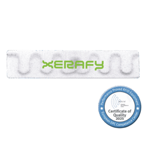 Xerafy TEX 70x15 RFID Laundry Tag for Textile