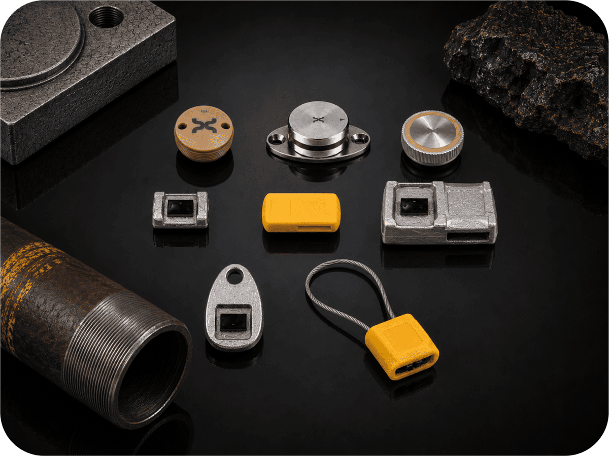 On Metal RFID Tags Ultra Rugged ROSWELL | Xerafy