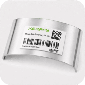 Xerafy Metal Skin Mercury 86 Max RFID Label Longest Read Range with Impinj