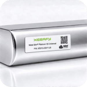 Metal Skin Platinum 55 Universal RFID Label For IT Assets