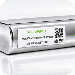 Metal Skin Platinum 60 Tamper RFID label Tamper-Evident Labeling